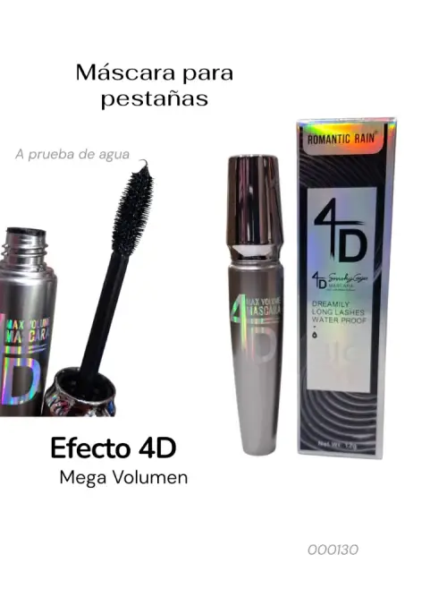 Máscara pestañas 4D
