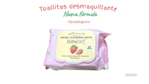 Toallitas desmaquillantes