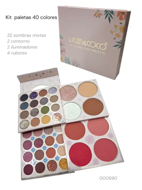 Paletas de sombras