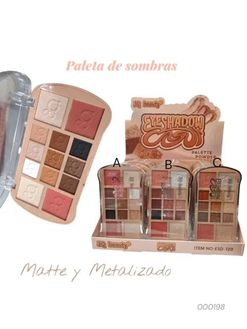 Sombras en paleta mixta