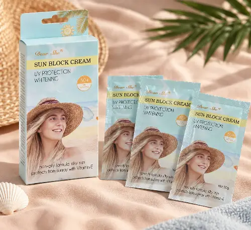 Protector facial en sobre