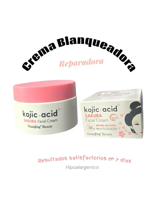 Crema blanqueadora