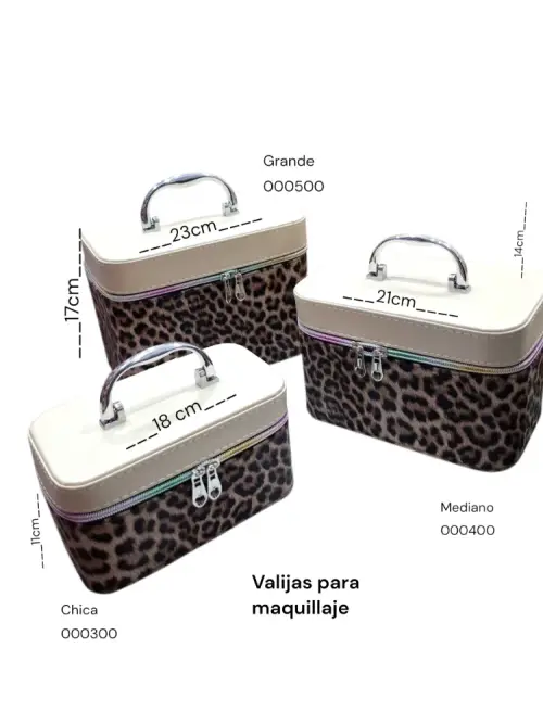 Valija para maquillaje