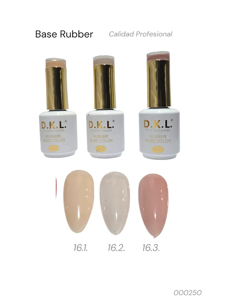 Base Rubber DKL Nuevos colores