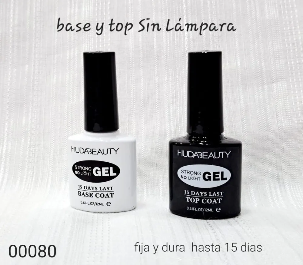 Base y top sin lámpara