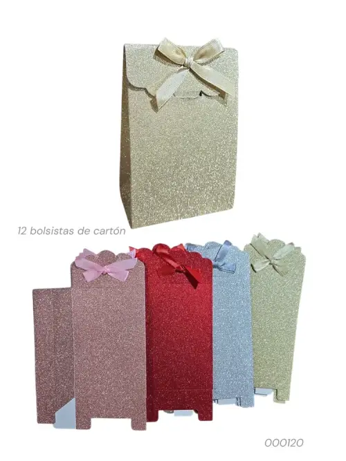 Bolsitas de cartón 10x6 cm