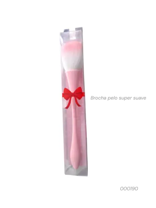 brocha textura suave