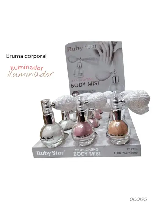 bruma corporal iluminador