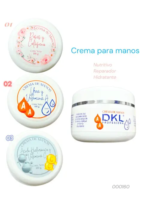 crema para manos