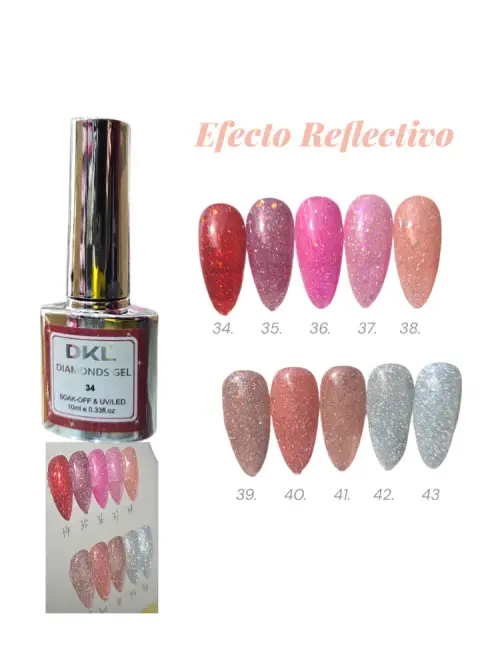 efecto diamante reflectivo DKL