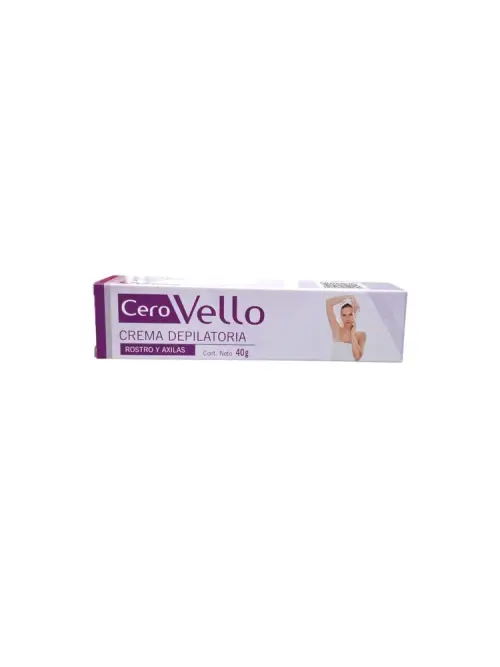 Crema depilatoria facial
