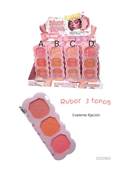 Rubor 3 tonos
