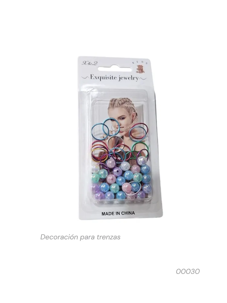 Decoración para trenzas