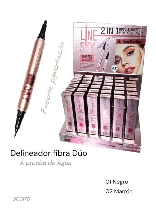 Delineador cejas y pestañas