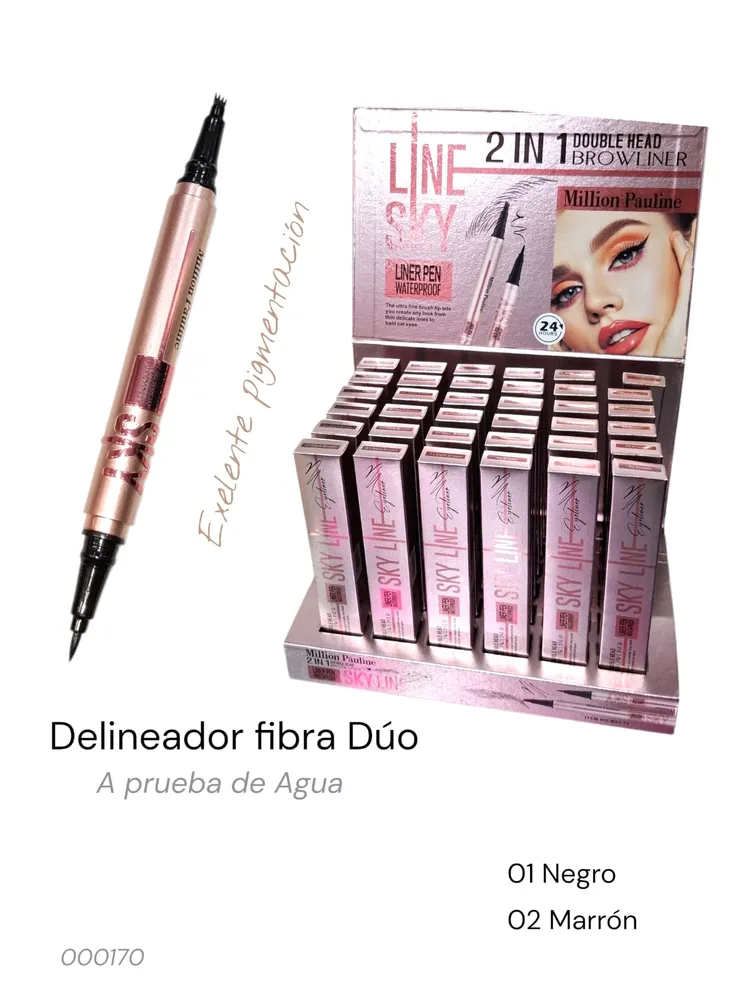 Delineador cejas y pestañas