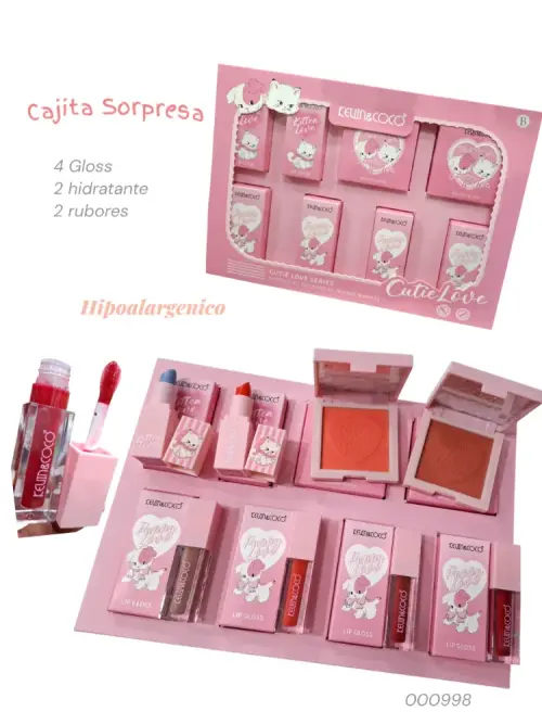 Caja sorpresa maquillaje