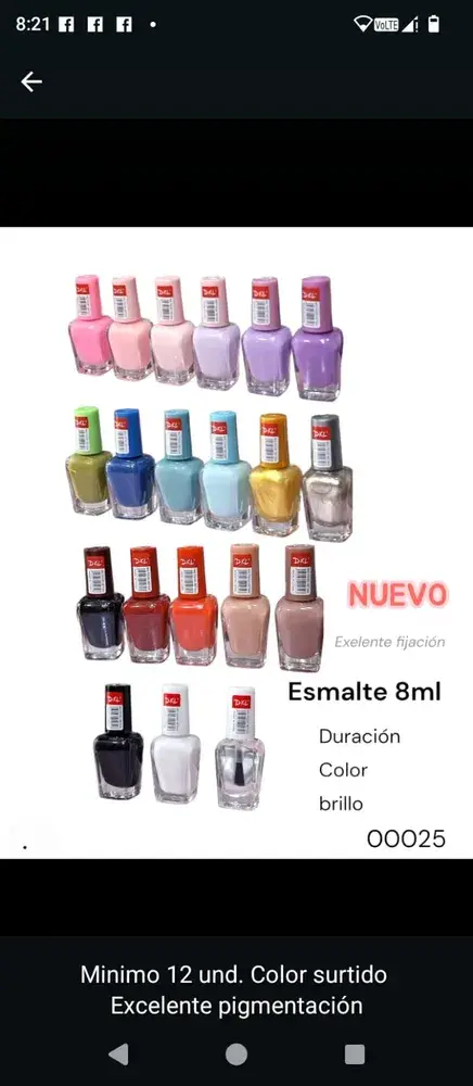 Esmalte 8ml
