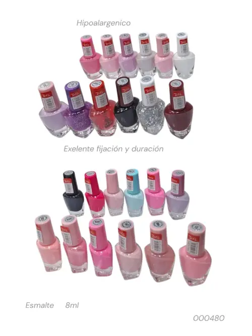esmalte mini hipoalargenico