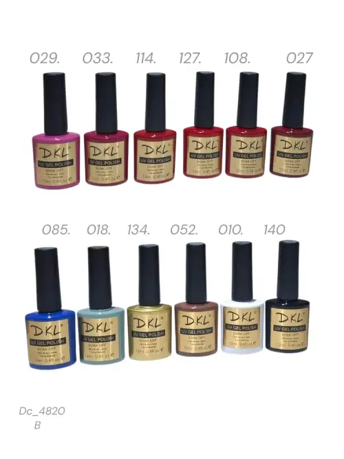 esmalte semipermanente DKL colección