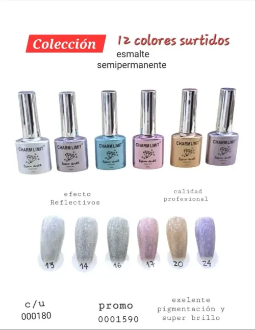 semipermanente efecto reflectivo