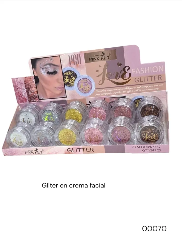 Glitter en crema