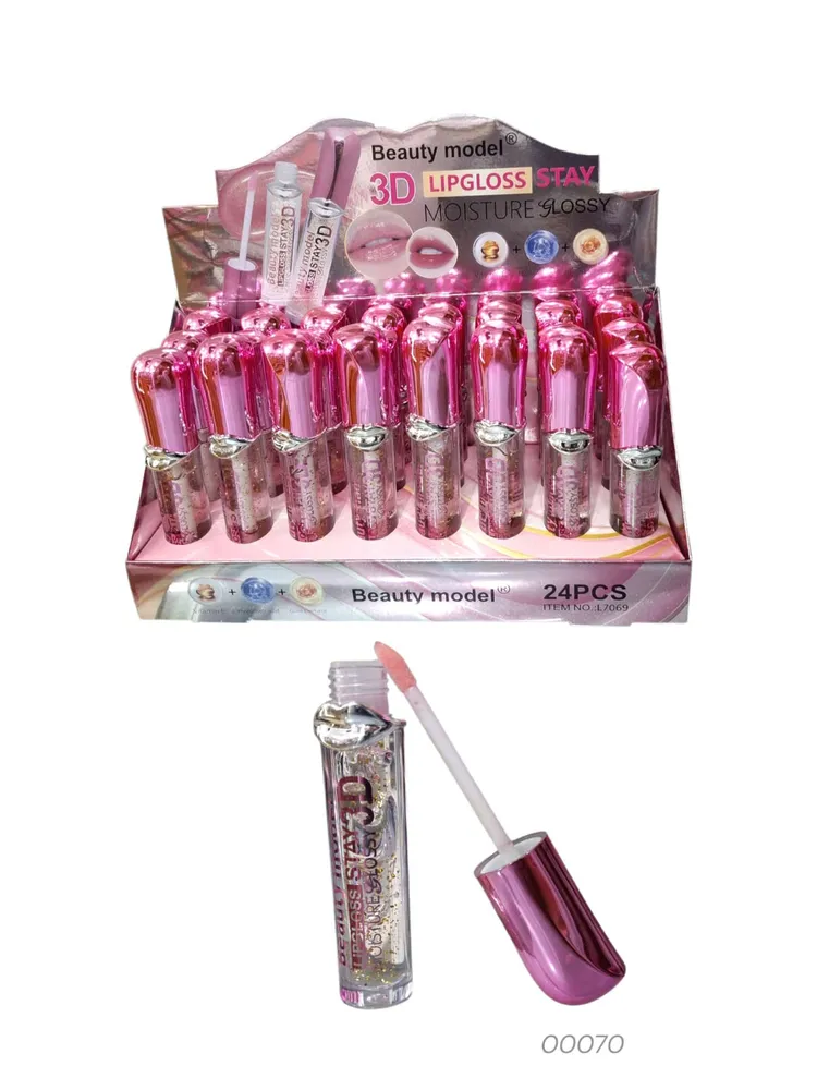 Gloss 3D efecto rosado