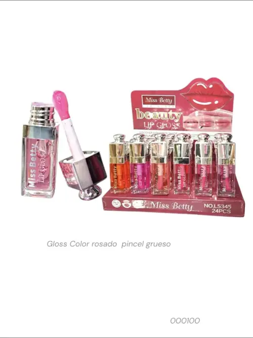 Gloss efecto rosado