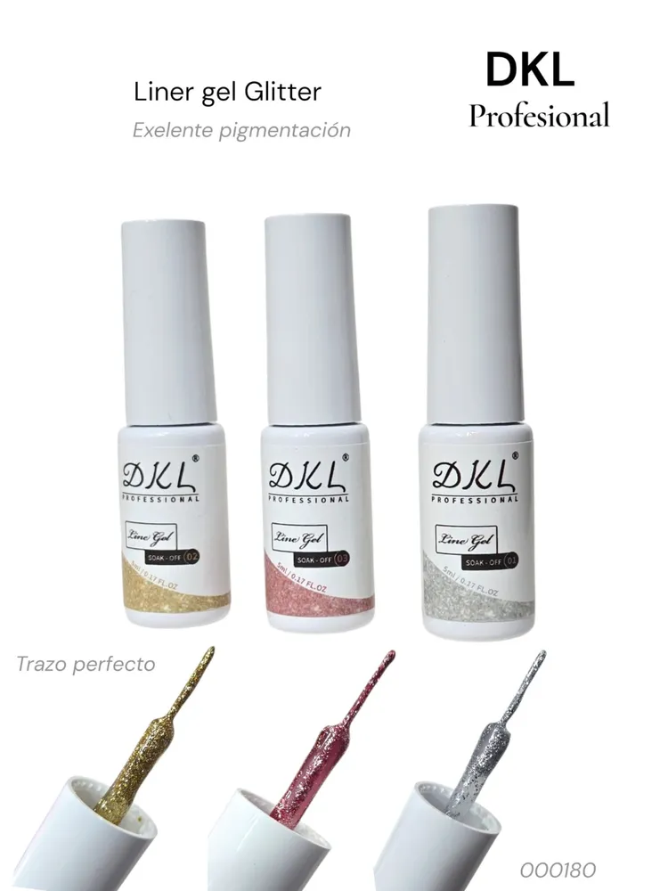 liner gel glitter