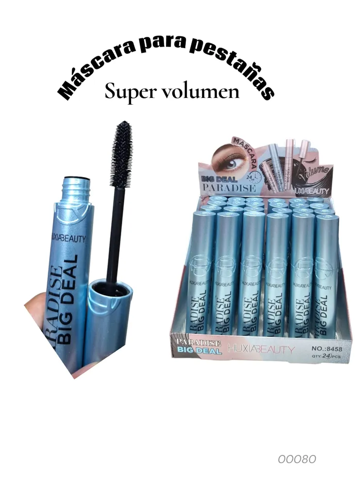 máscara para pestañas super volumen