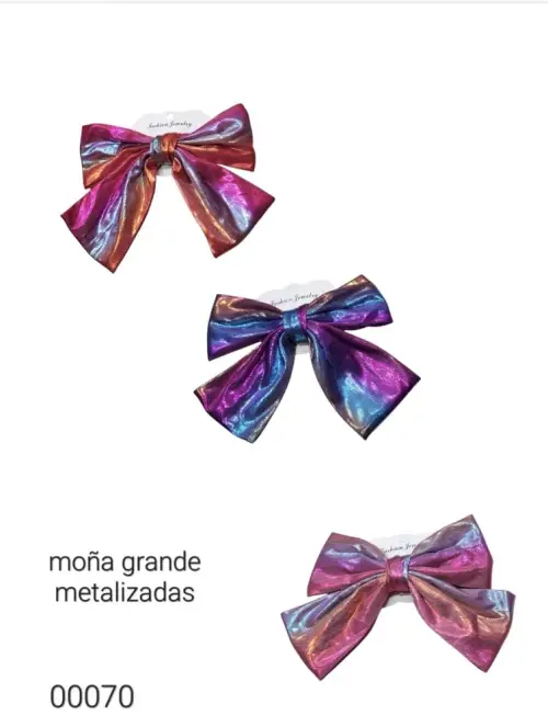 Moña con pinza