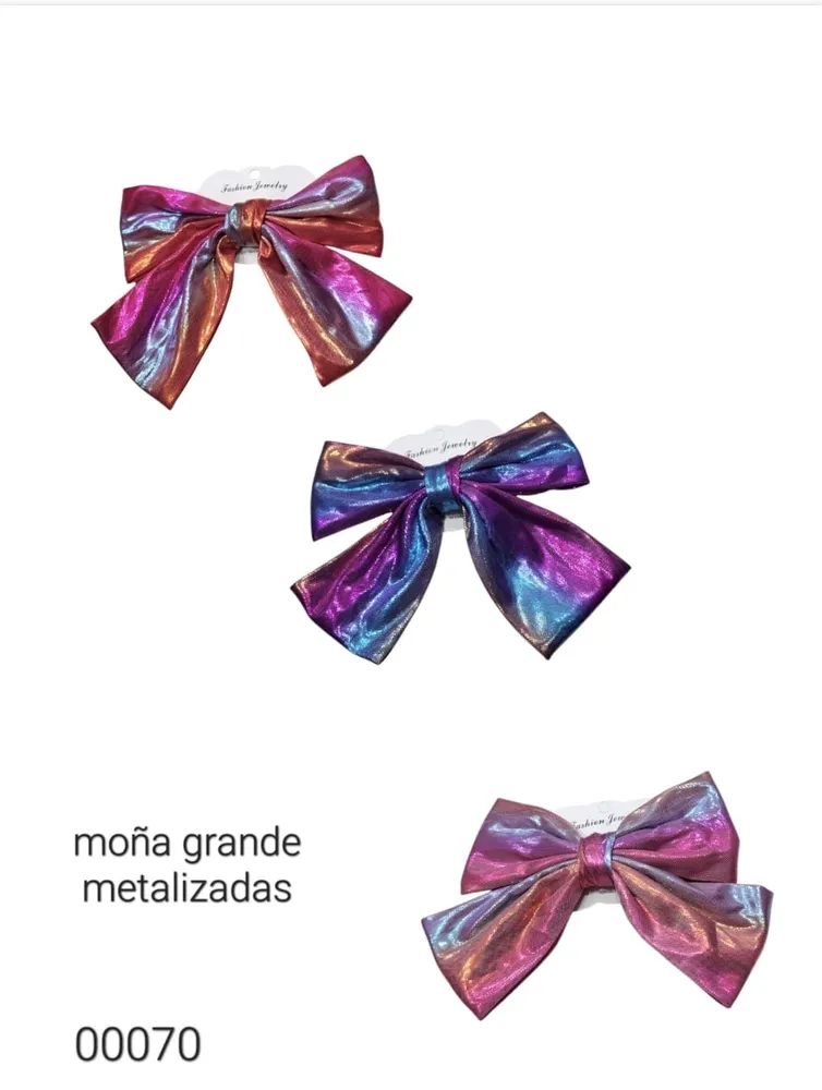 Moña con pinza