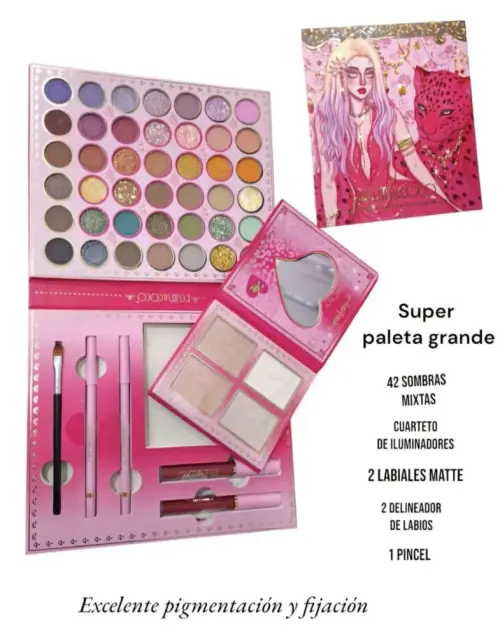 Paleta de maquillaje