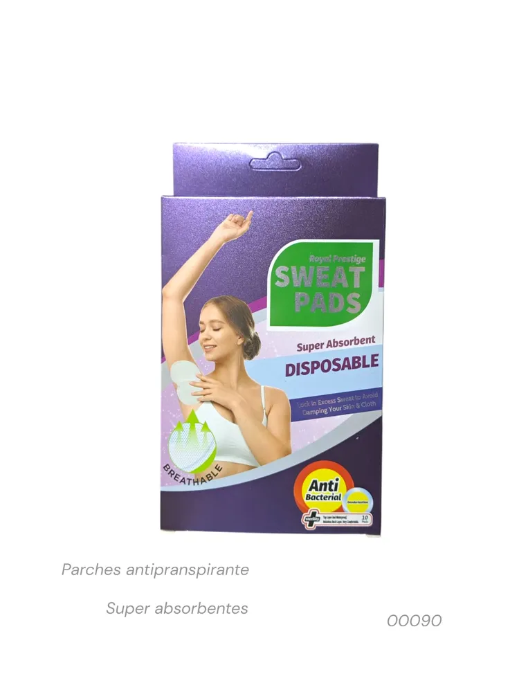 Parches absorbente de transpiración
