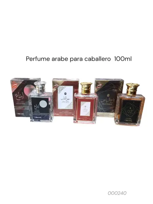 perfume arabe para caballero