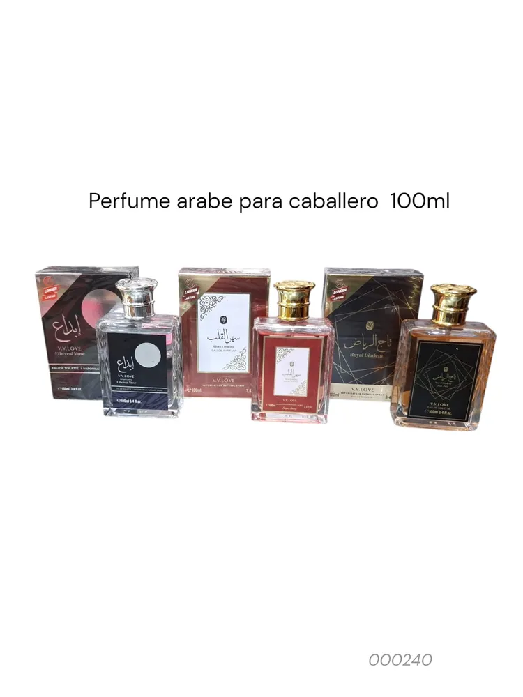 perfume arabe para caballero