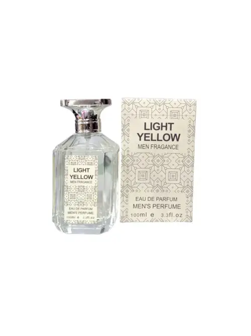 Perfume light yellow para caballero