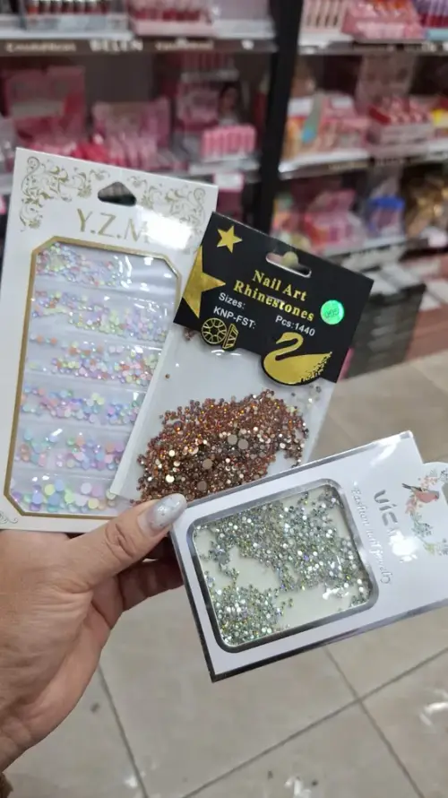 piedra decoración para uñas