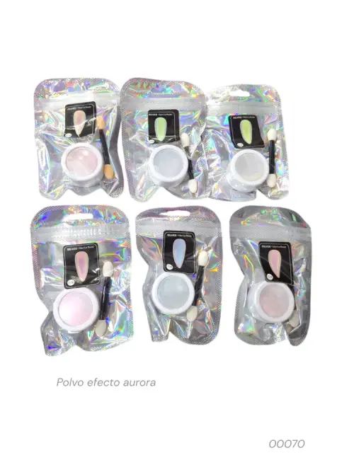 Polvo efecto aurora