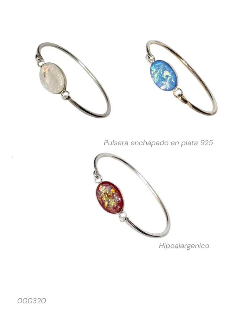Pulsera enchapado plata