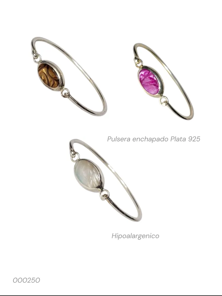 Pulsera enchapado plata